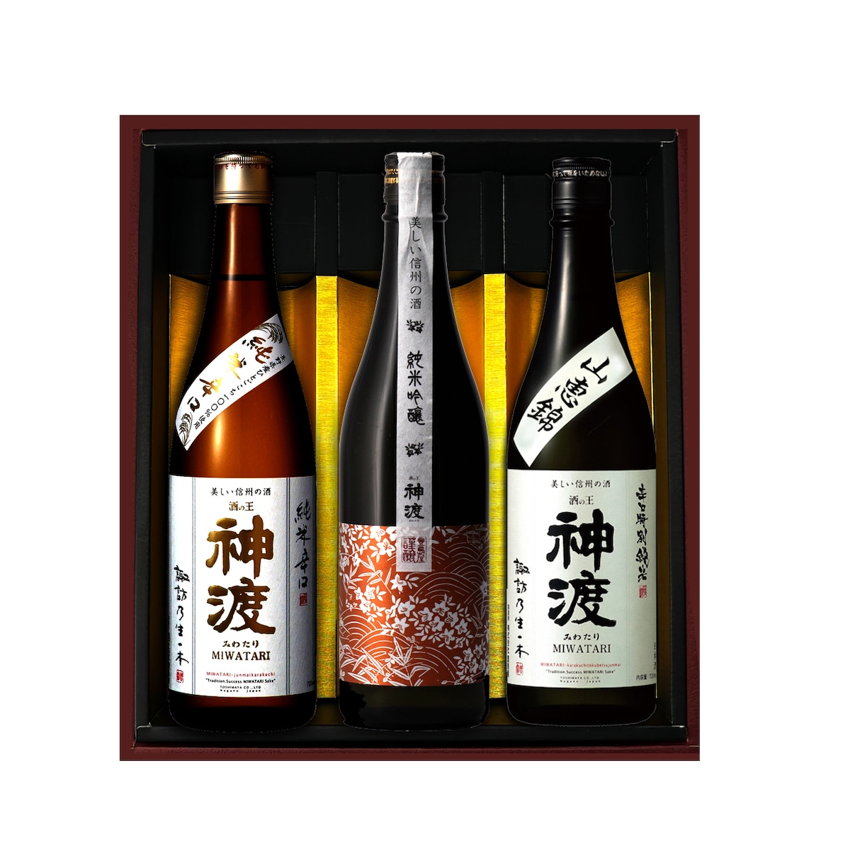 神渡 おすすめ飲み比べセット 720ml×3本ｾｯﾄ | MIWATARI