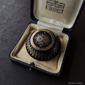 アンティークジュエリー ピクウェ ブローチ 【マーガレット】（ソーティングメモ付）