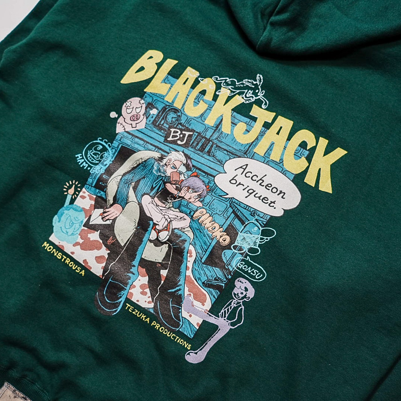 Shishu Box Hoodie "BLACK JACK" feat.KANA SUZUKI