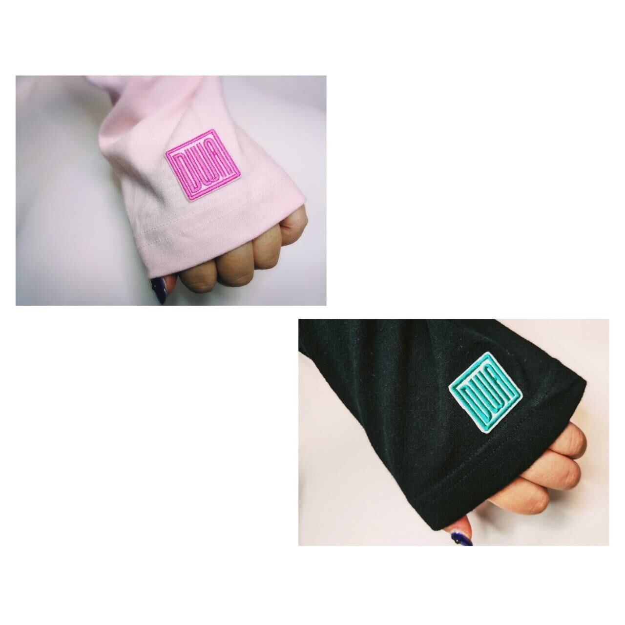 Light and DarkロングスリーブTシャツ LIGHTPINK | DWA OFFICIAL