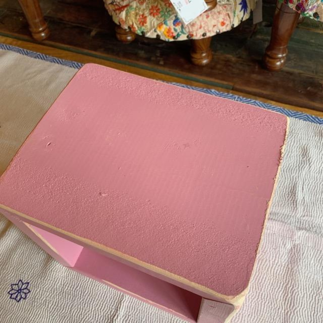 TOPANGA Furniture カラフルウッドボックス Sサイズ/ピンク