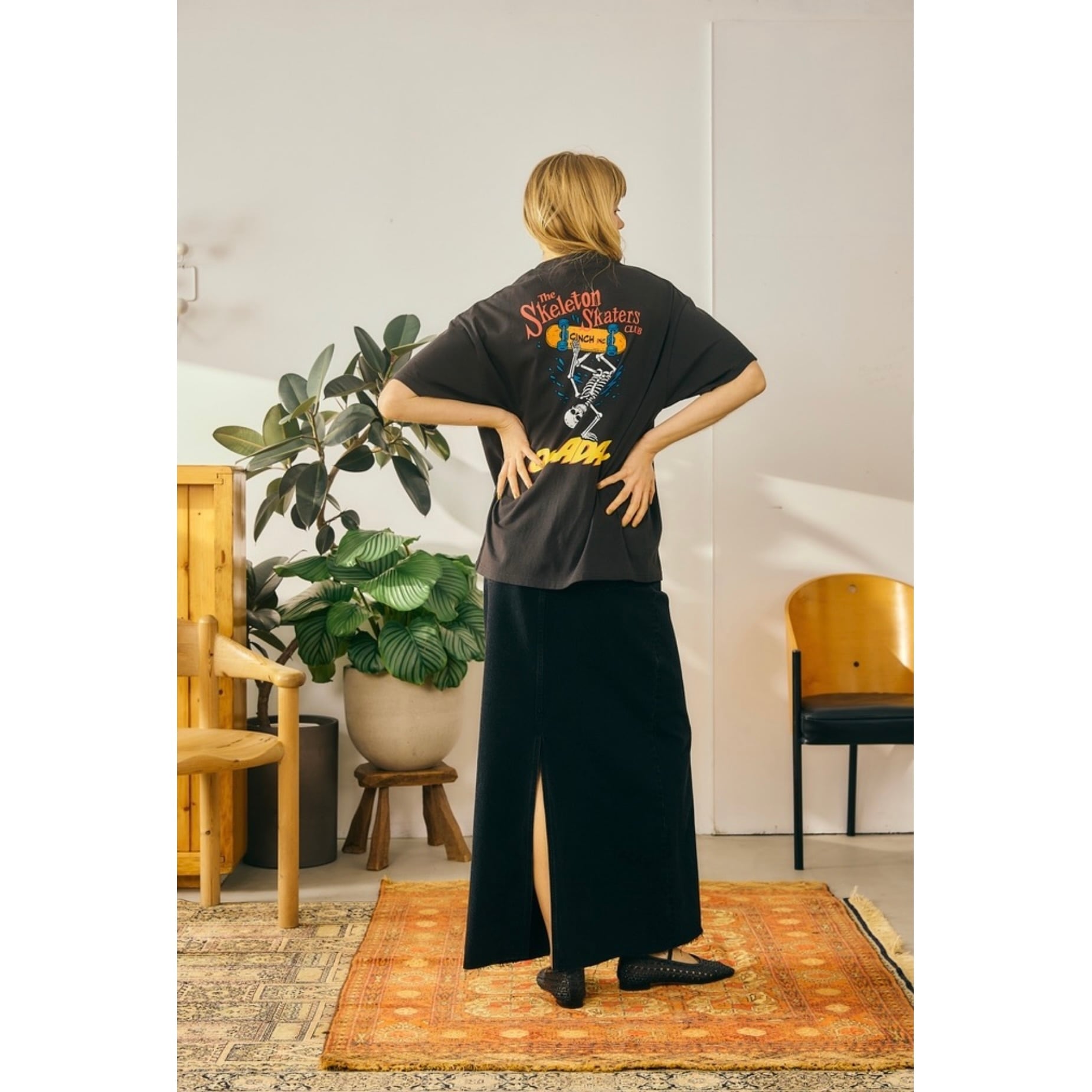 Oblada SKELETON TEE | 1F Store