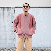 YASHIKI / GANKO別注 Ginka Cardigan(Yuki Momizi) style