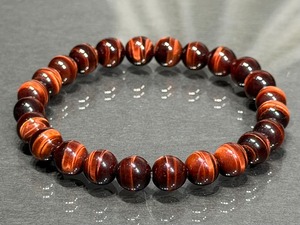 No.2559-6 レッドタイガーアイブレスレット