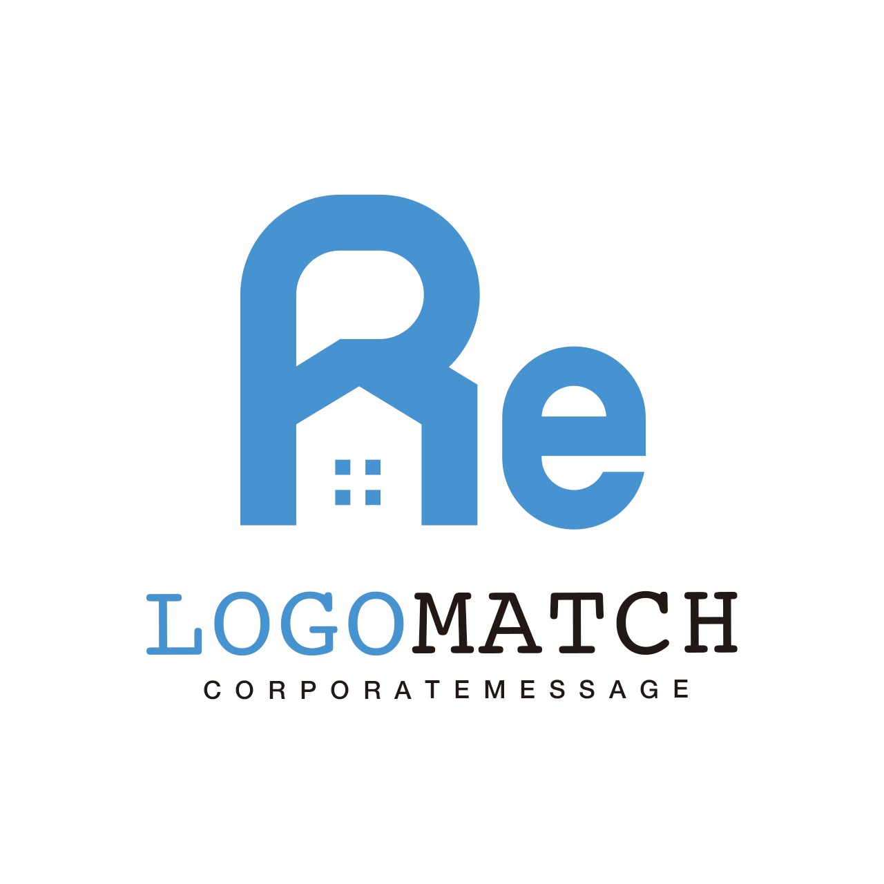 リフォームのReの家のロゴ