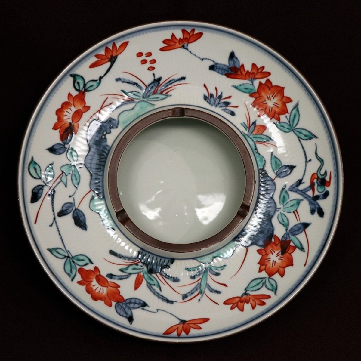 有田焼・竜右衛門・竜右ェ門・色絵・灰皿・No.181025-13・梱包サイズ60 
