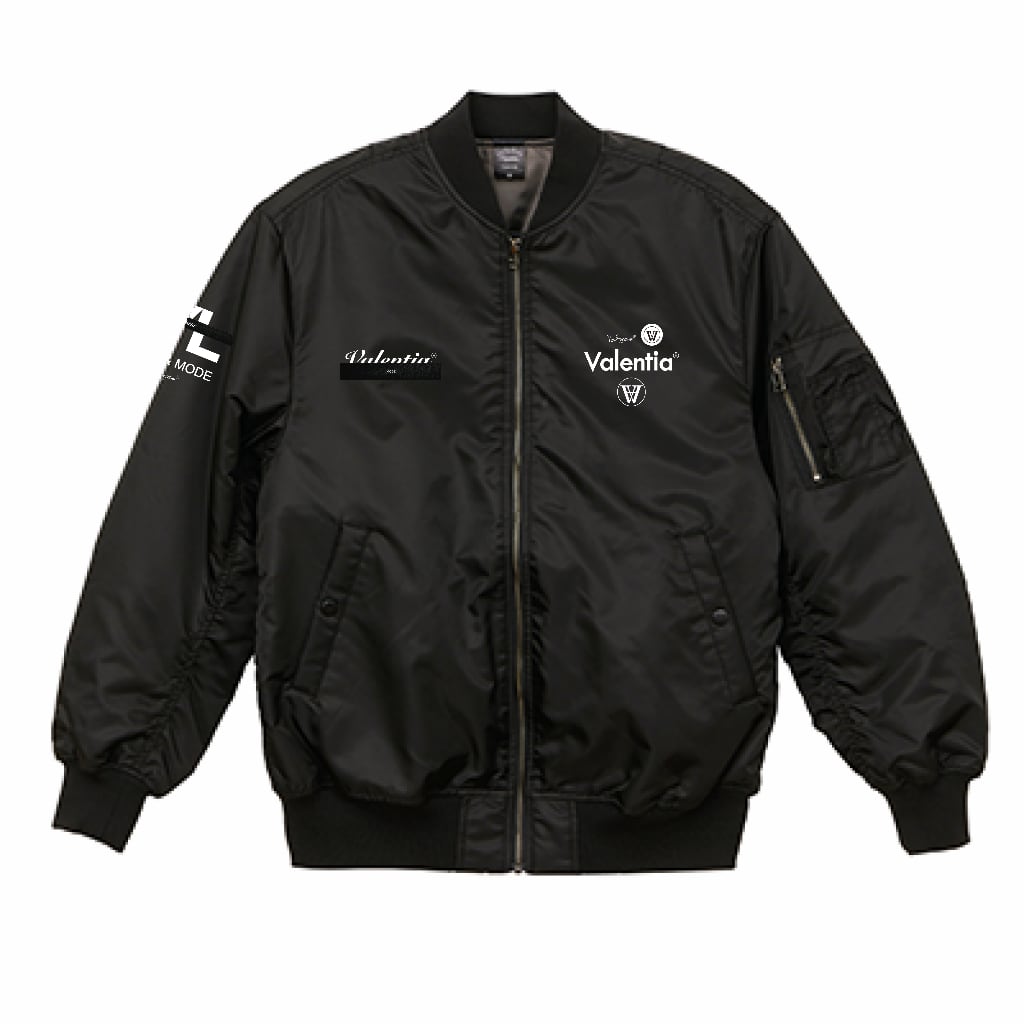 （両面印刷）United Athle タイプ MA-1 ジャケット（中綿入）