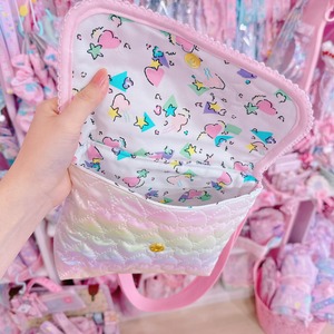 【K6】87-30ハートキルティングポシェット