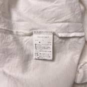 VAN JAC ヴァンヂャケット ロゴ刺繍入り 半袖Tシャツ L/ホワイト