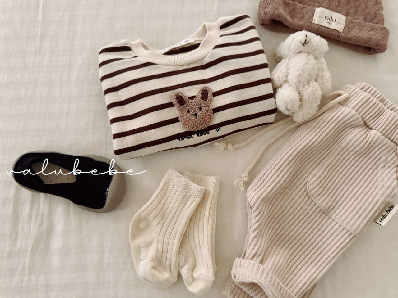 Valubebe 26/AP (Baby) Wide Waffle Baggy Pants