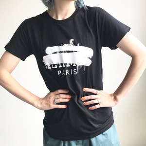 [ BLACK SCORE ] HERMES CROSS Print T-Shirts