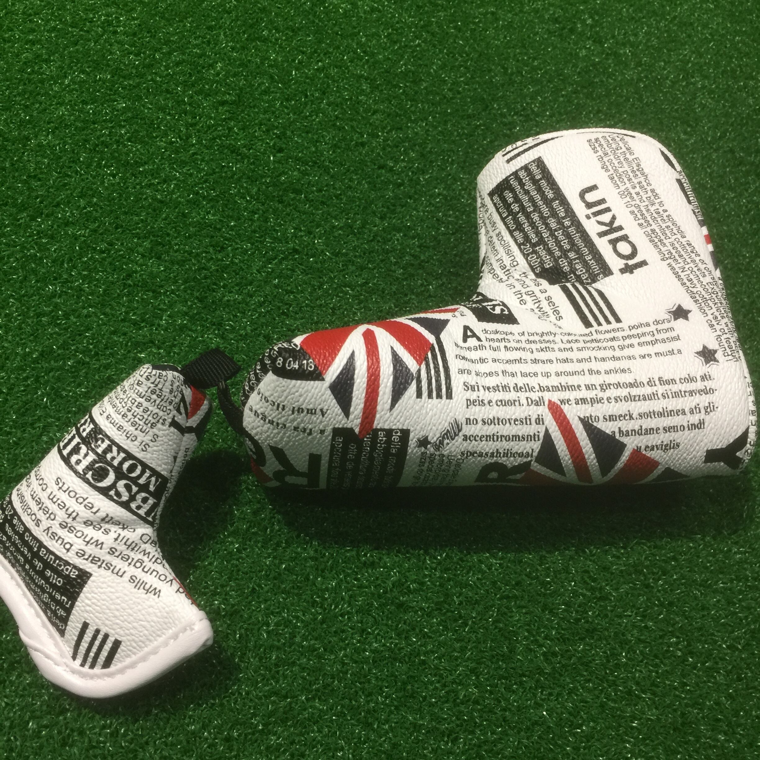 ゴルフ イギリス アメリカ 国旗 レトロ パターカバー Narutinndo