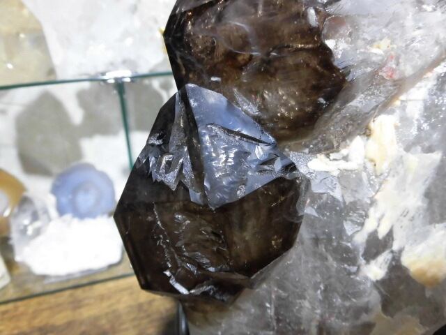 【送料無料】【高品質】14kg 特大ブラジル産ジャカレー水晶（アリゲータークオーツ）　no.6