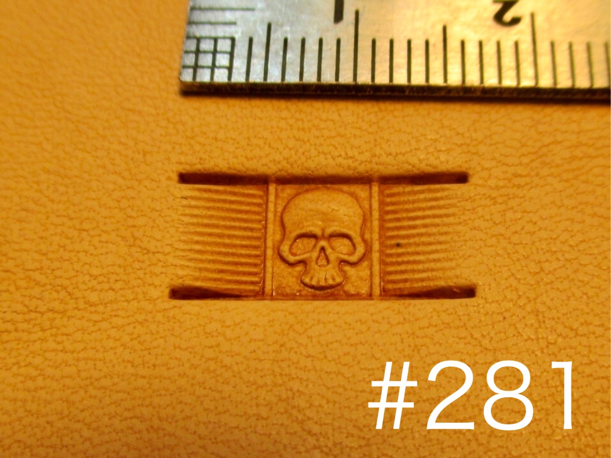 SN STAMP 281 Handmade leather goods t.kanno