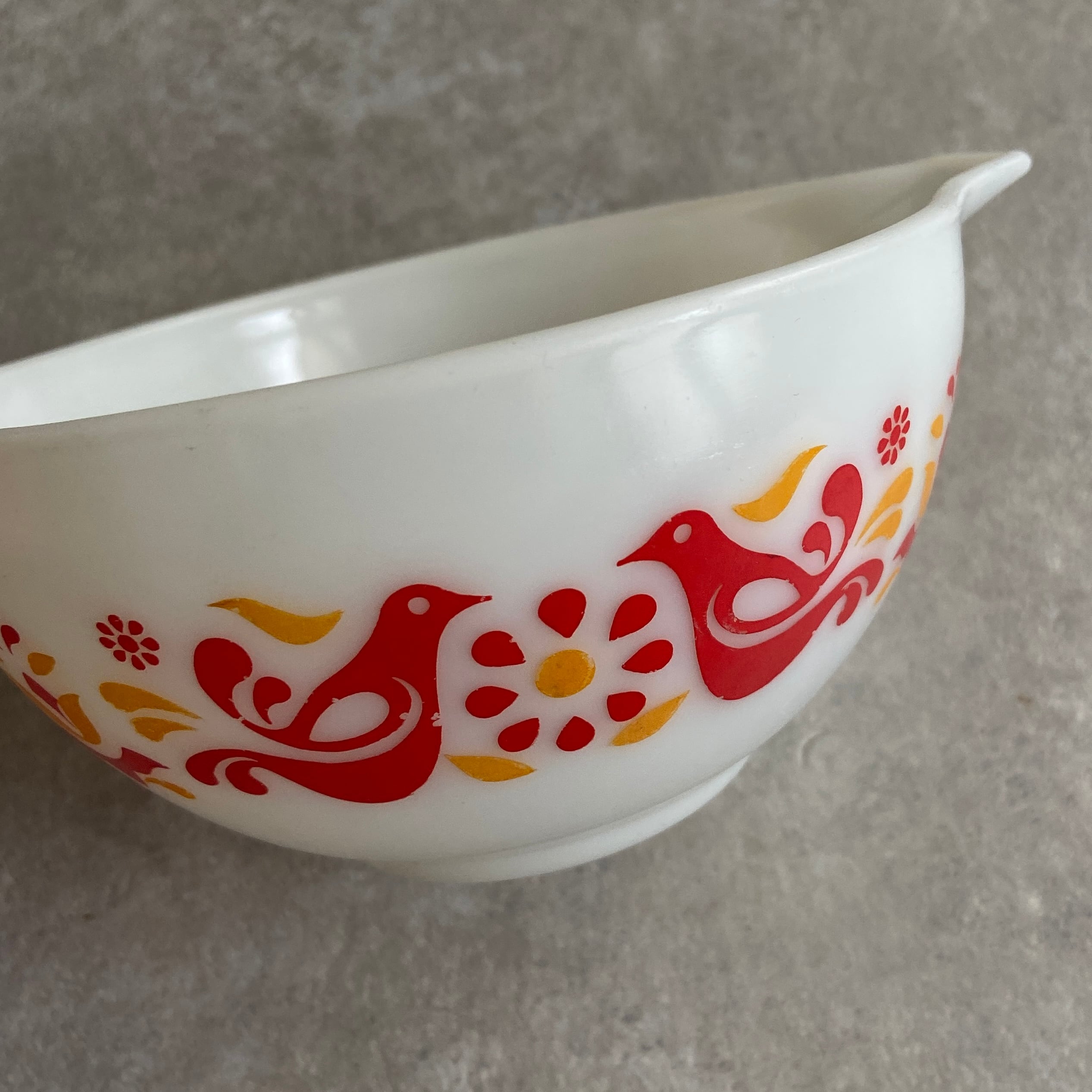 1960s OLD PYREX Cinderella Bowls Made in USA H411