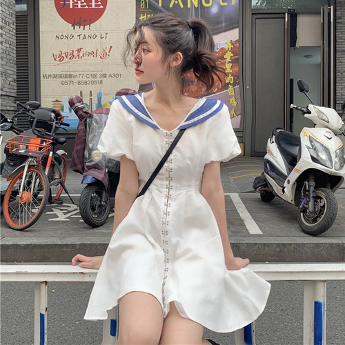 ✞ きれいめ☆白スカート ネイビーロング ホワイト ✞ゴスロリ SM ミリ 甘ロリ クラロリ 和ロリ エレガント 黒ロリ 姫ロリ 華ロリ BB-BB9547141