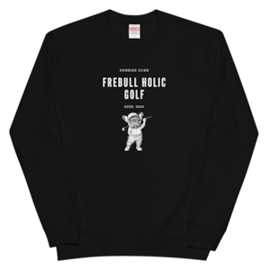 FREBULL GOLF ユニセックス クルーネック スウェット (4colors) P00452