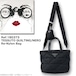 プラダ：Re-Nylonパデット2Wayバッグ／1BG373型／PRADA TESSUTO QUILTING NERO MULTI WAY BAG