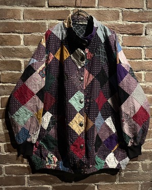 【Caka act3】Flower Patchwork Pattern Vintage Loose Jacket
