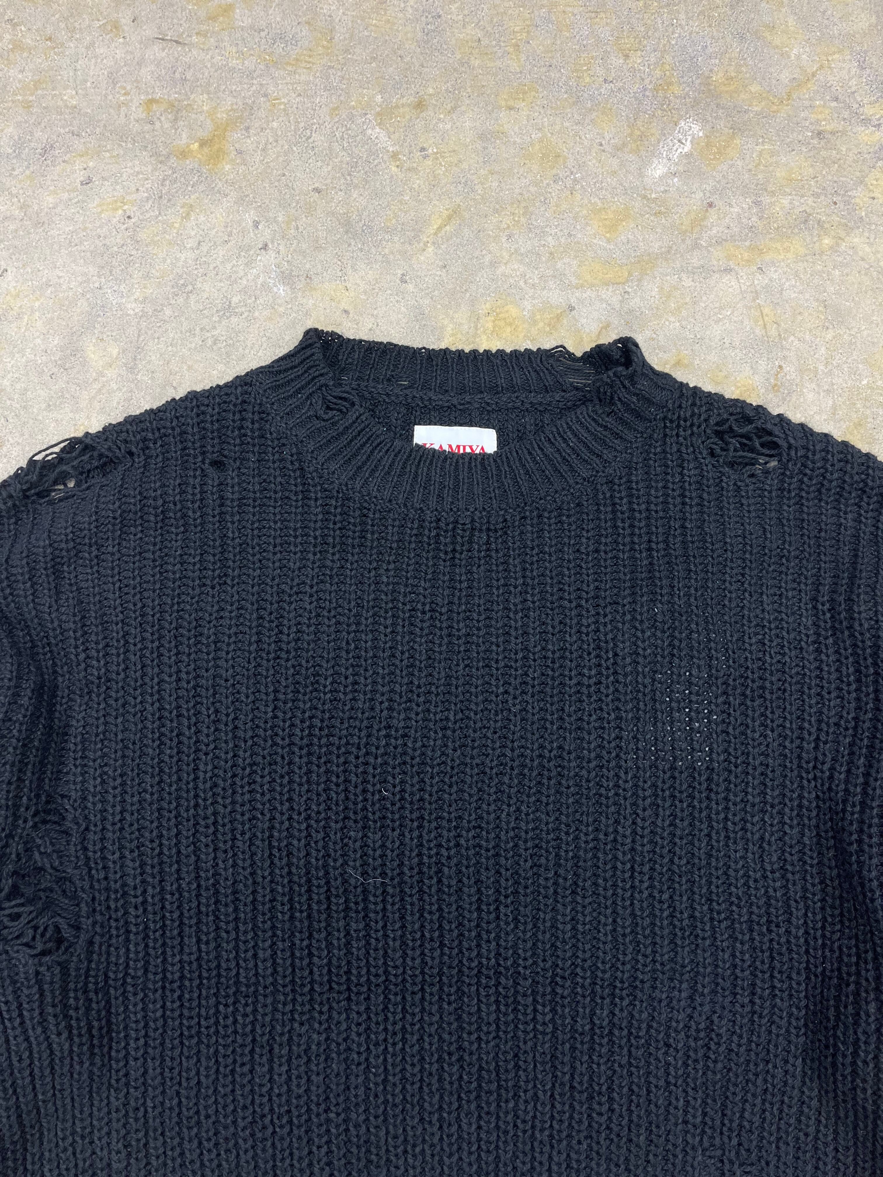 【KAMIYA】BORO Knit Sweater KAMIYA BORO Knit Sweater