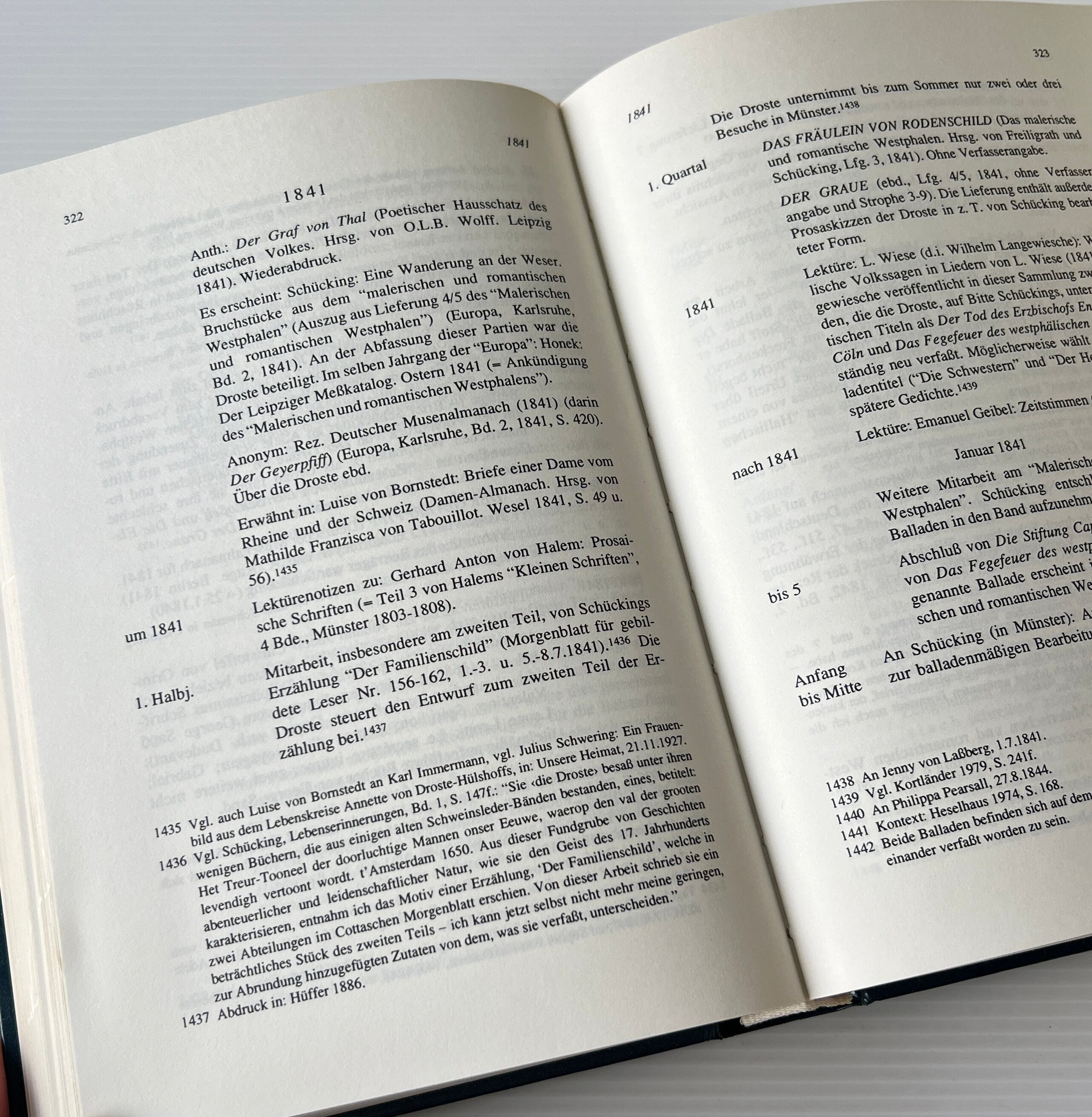 Annette von Droste-Huelshoff Leben und Werk Eine Dichterchronik / Walter Goedden / Peter Lang
