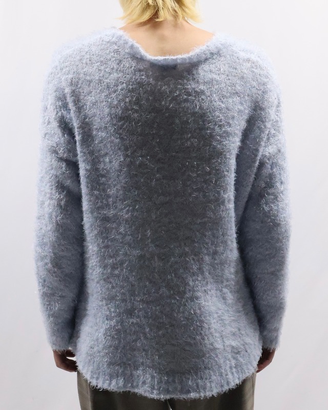 coloring shaggy knit