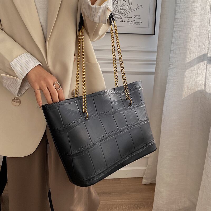 スタンダードオータムウィンターチェーン ショルダーバッグ レトロ 秋物 冬物 トートバッグ 手作りハンドバック67485252477