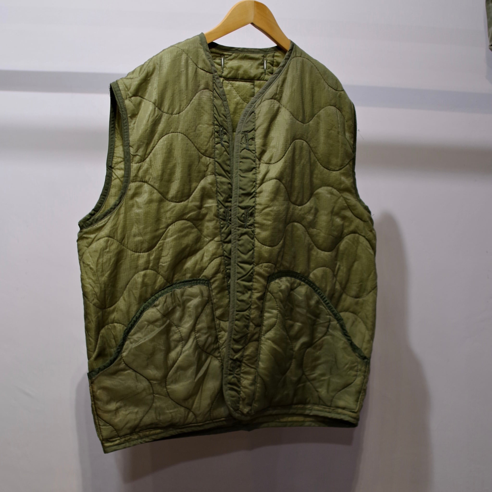 Re make US Army Quilting Vest / リメイク キルティング ベスト