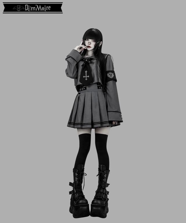 DimMoire学園セーラーSETUP【Gray】