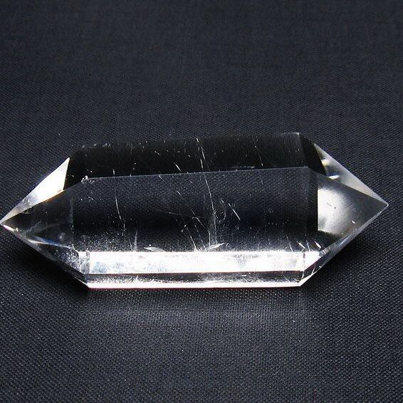水晶 六角柱 ダブルポイント 一点物 142-8722
