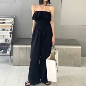 Off-shoulder Frill Jumpsuit 501520