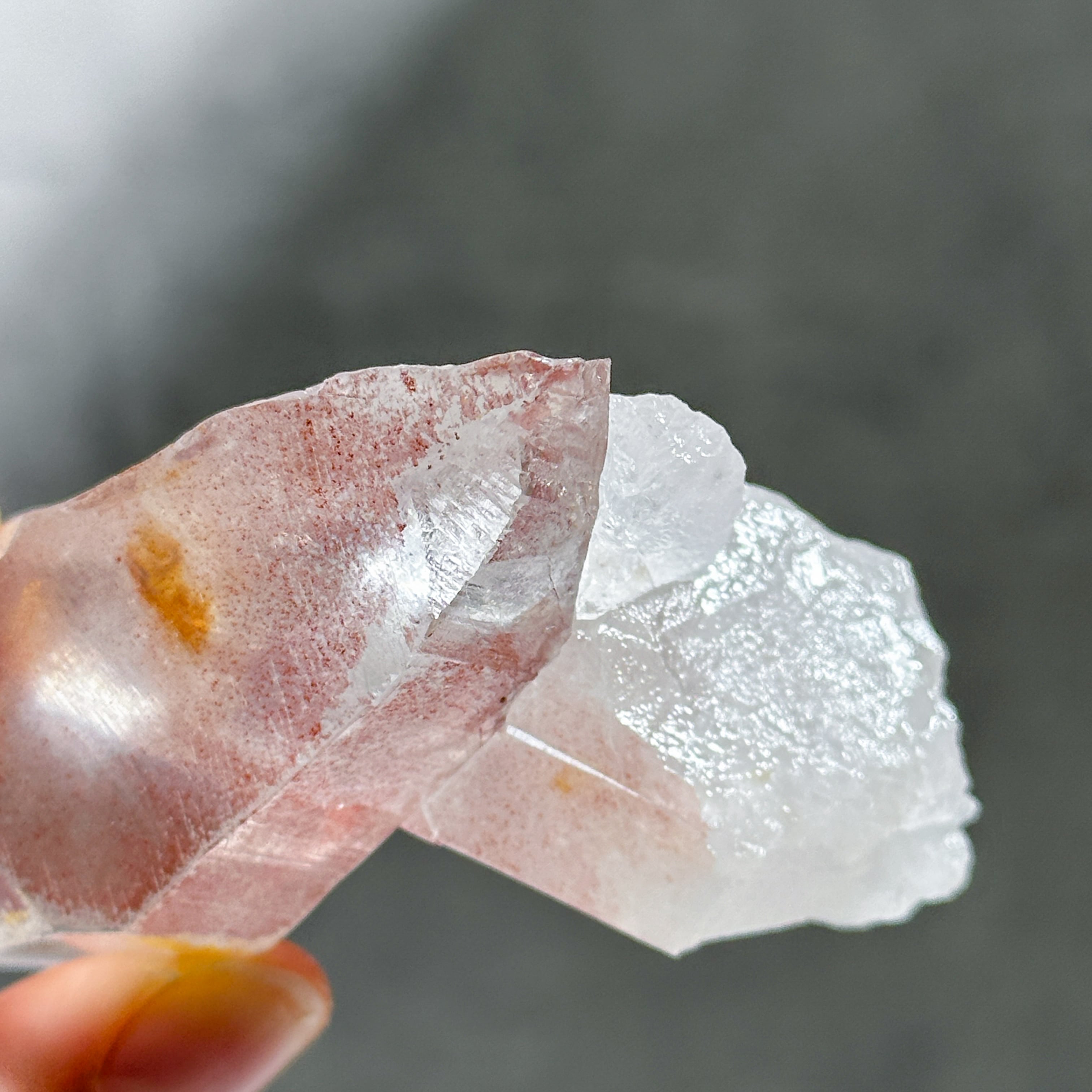 ディアマンティーナ産ピンクレムリアン クラスター13◇ Pink Lemurian