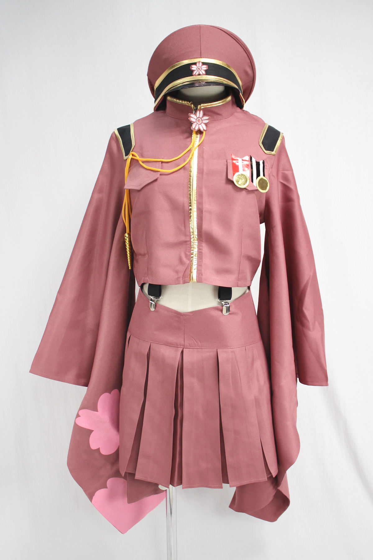 コスプレ衣装 VOCALOID 風 初音ミク 千本桜 和服 軍服 ☆受注品 