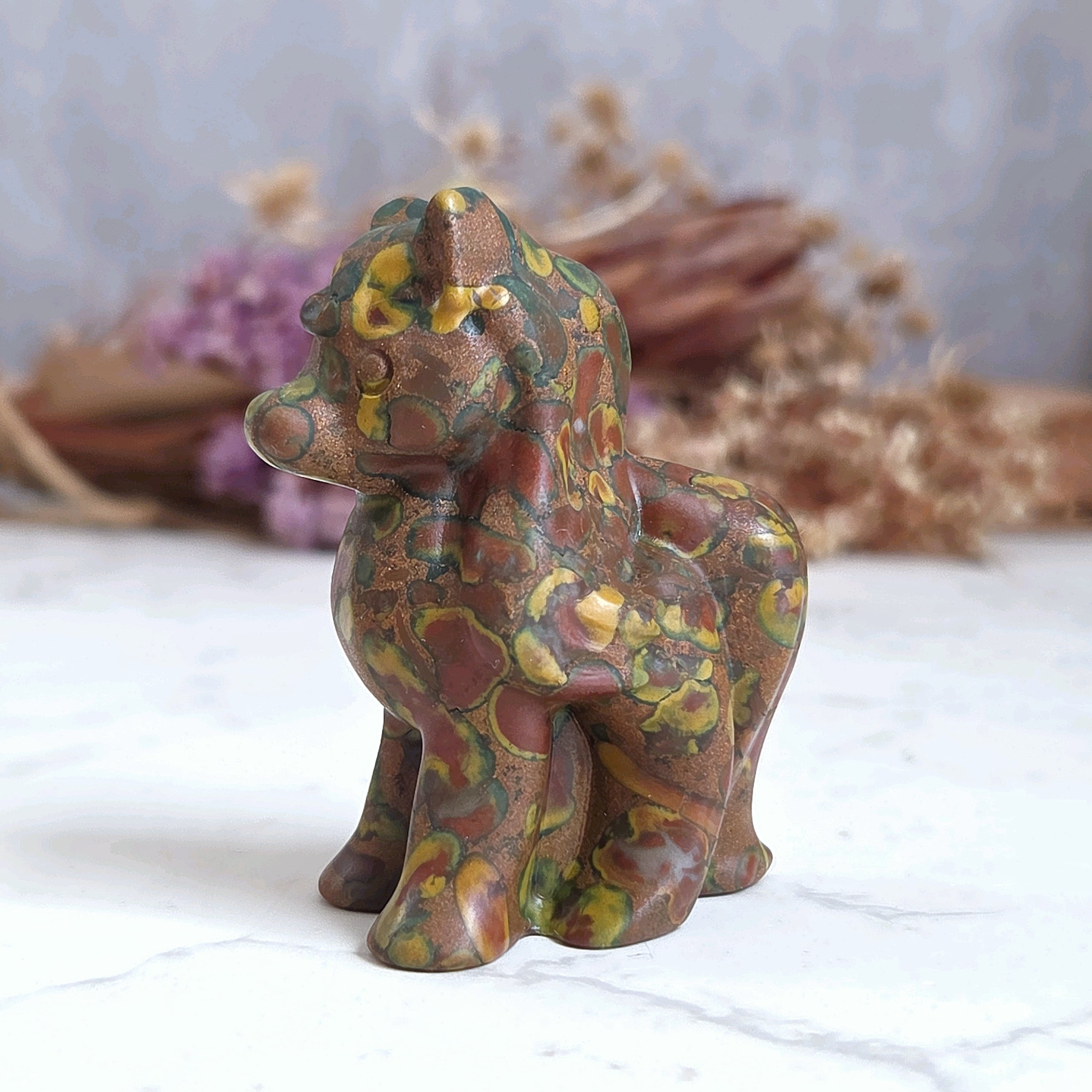 グリーンカリビアンカルサイト ハート | ホシノカケラ STONE/AROMA/ART