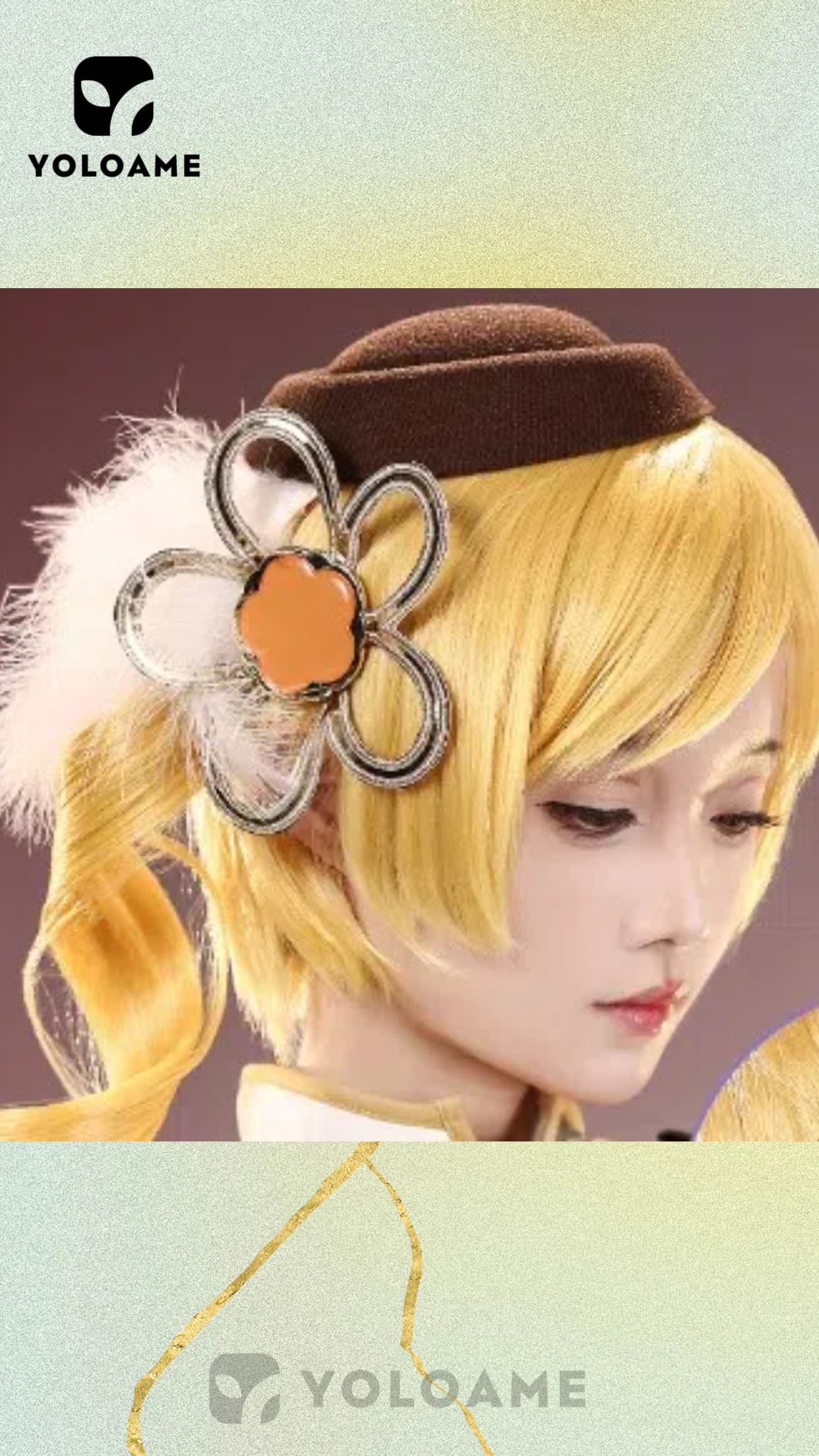 魔法少女まどか☆マギカ 巴マミ コスプレ衣装【三分妄想 1/3Delusion