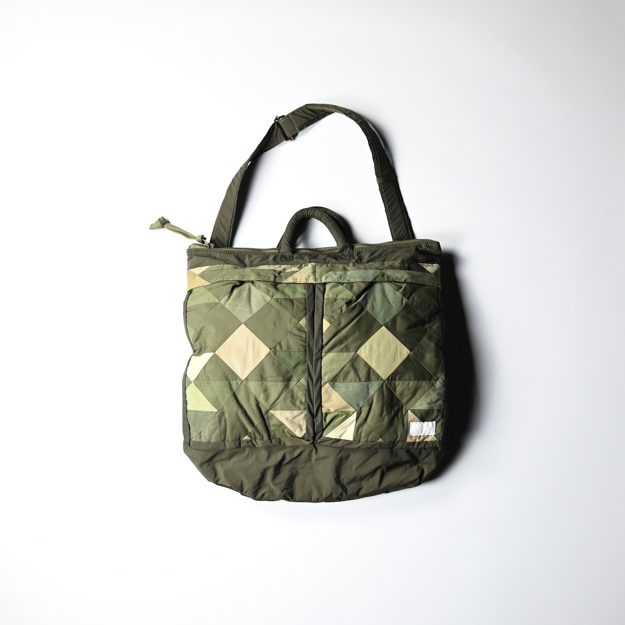 CHANGES / PATCHWORK HELMET BAG(1)