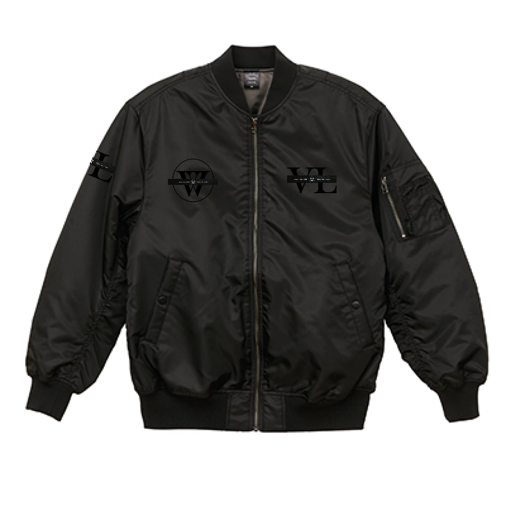 （両面印刷）United Athle タイプ MA-1 ジャケット（中綿入）