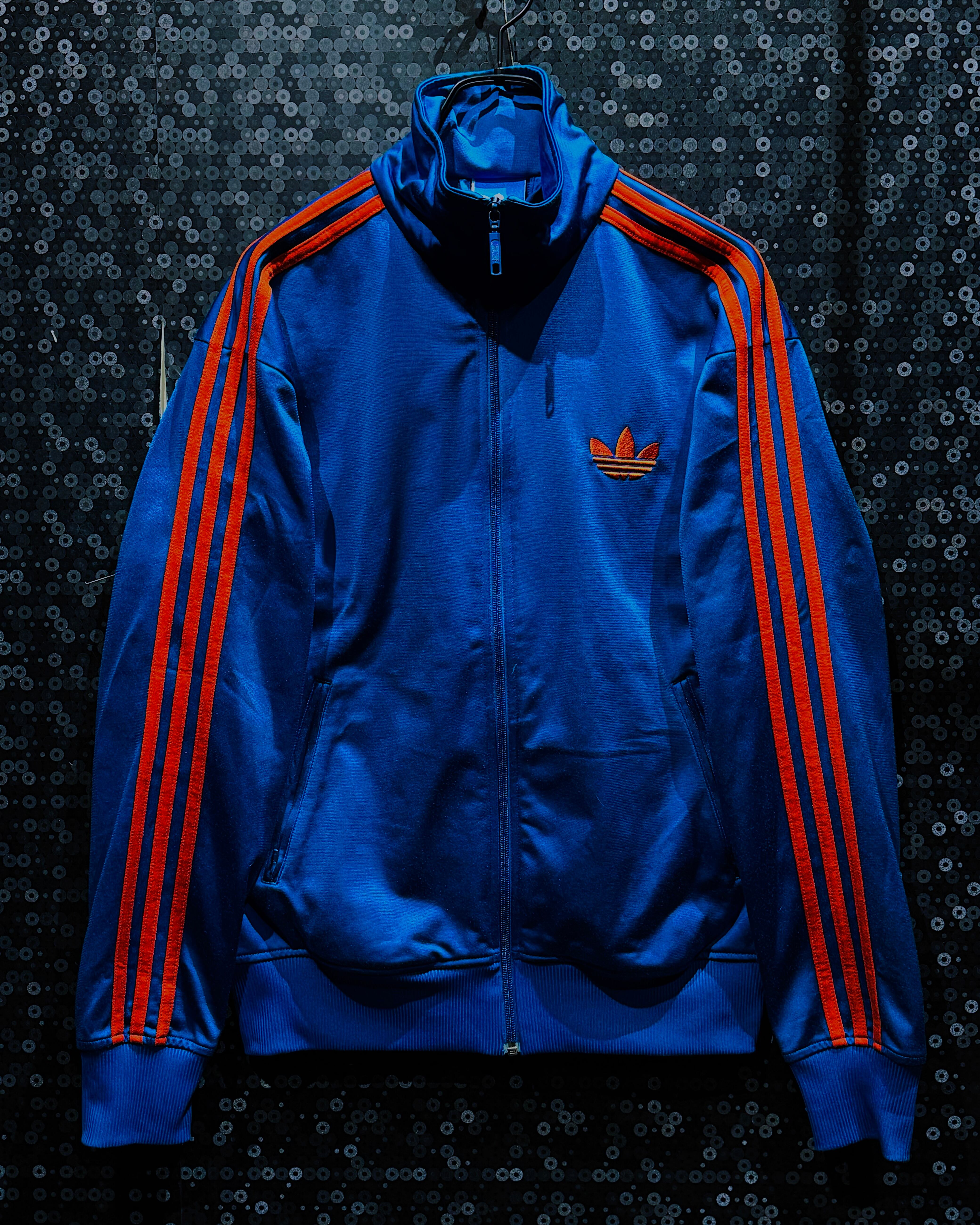 【ÆIEM】adidas vintage Trefoil Track Jacket “Blue × Orange Classic”