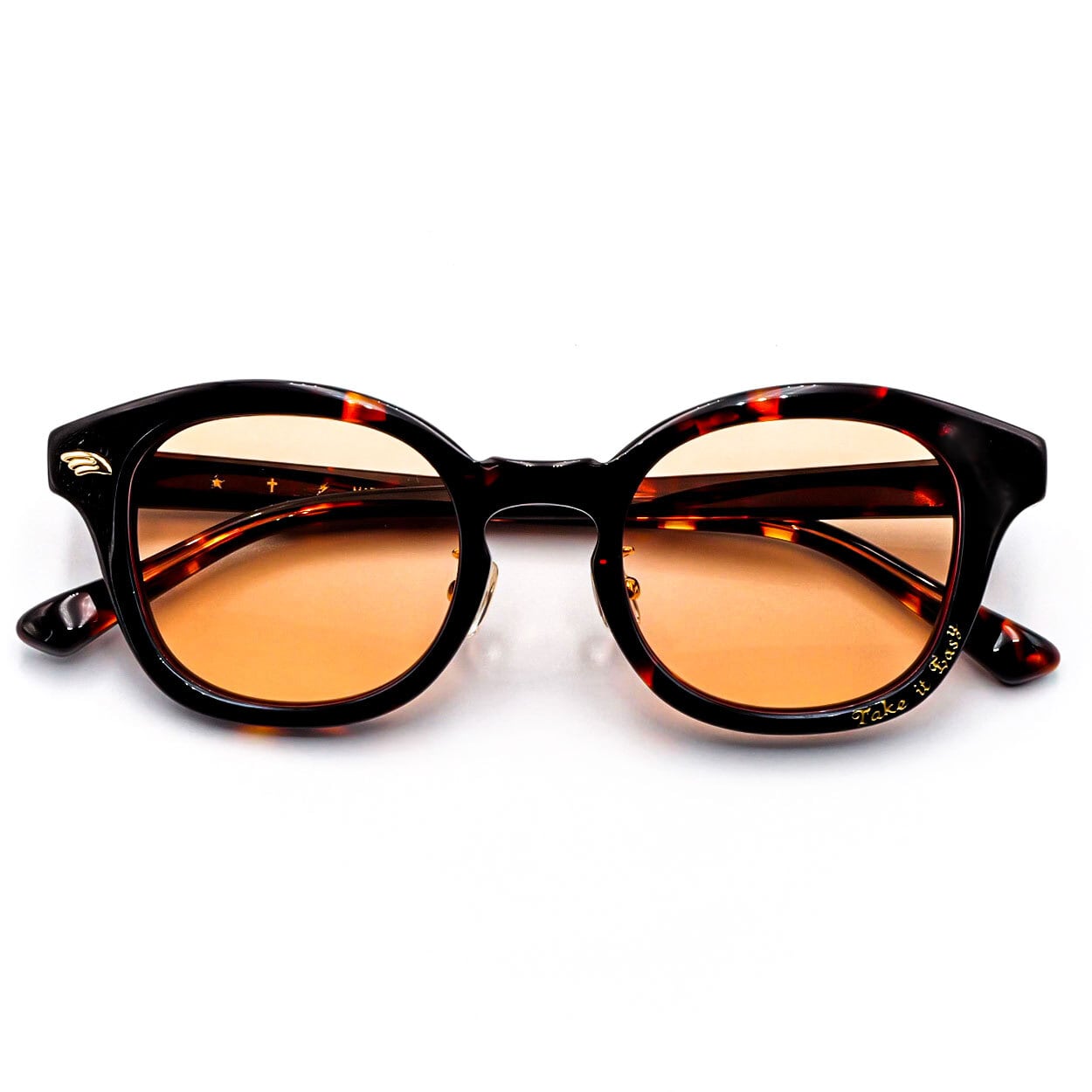 ★ Plae Orangeレンズ / Take・Havana(鼈甲柄)フレーム ★