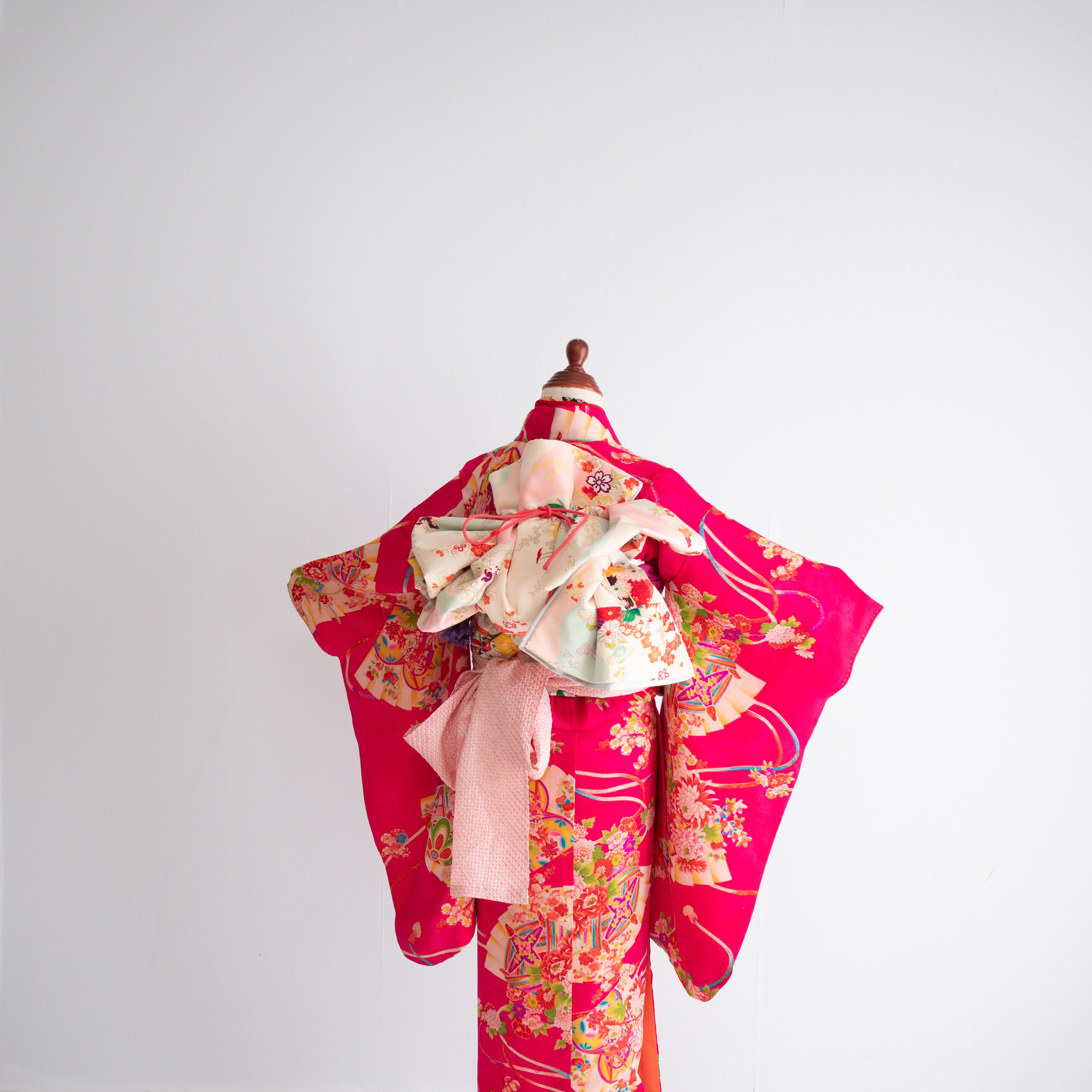 女の子帯style『hanaougi』/SA7012(対応身長目安 約113㎝〜120㎝)