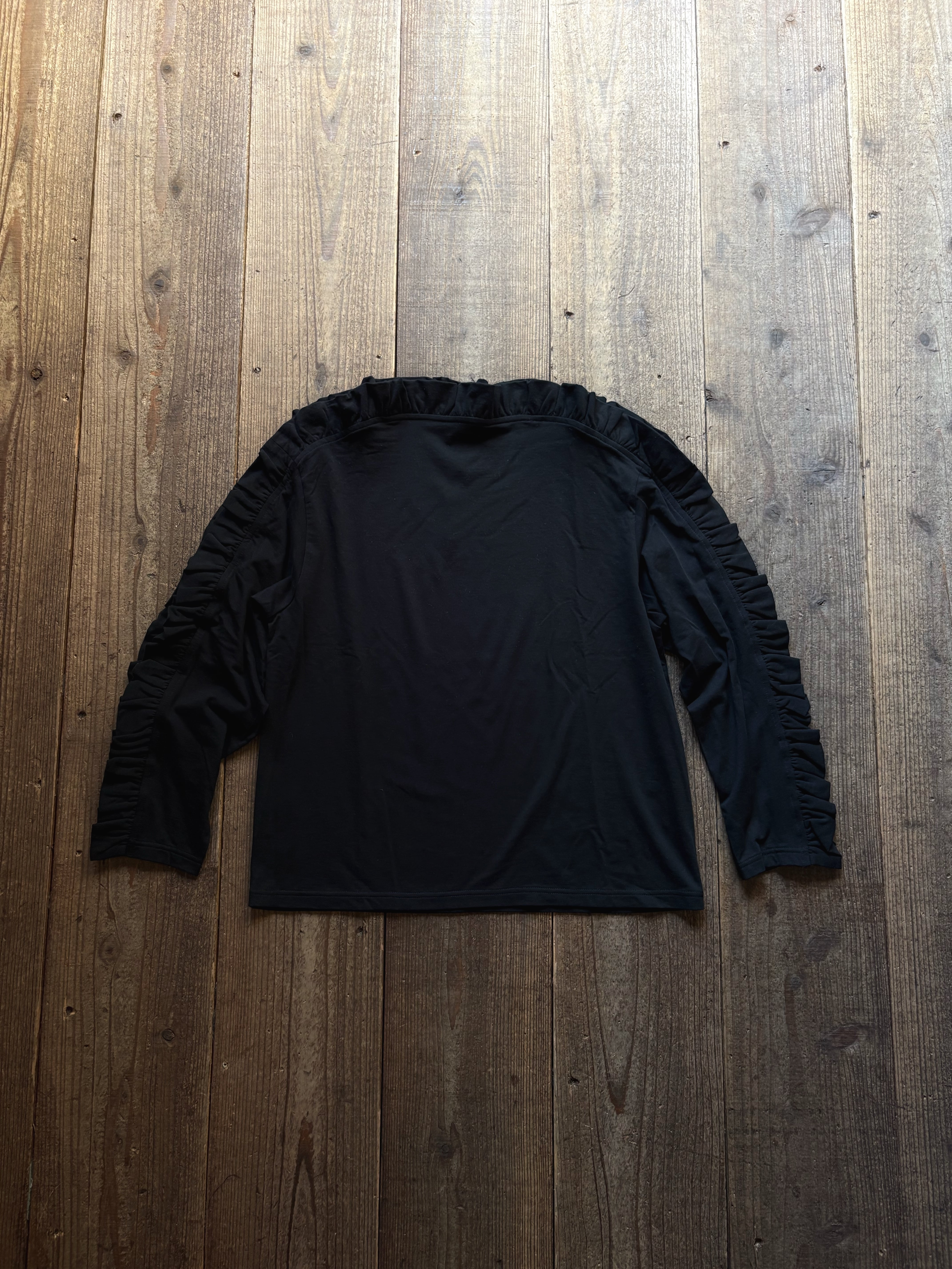 shida frill skipper pullover | TALE COCOON