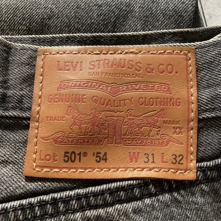 W31 L32】Levis 501 '54 PREMIUM リーバイス BIG E レザーパッチ