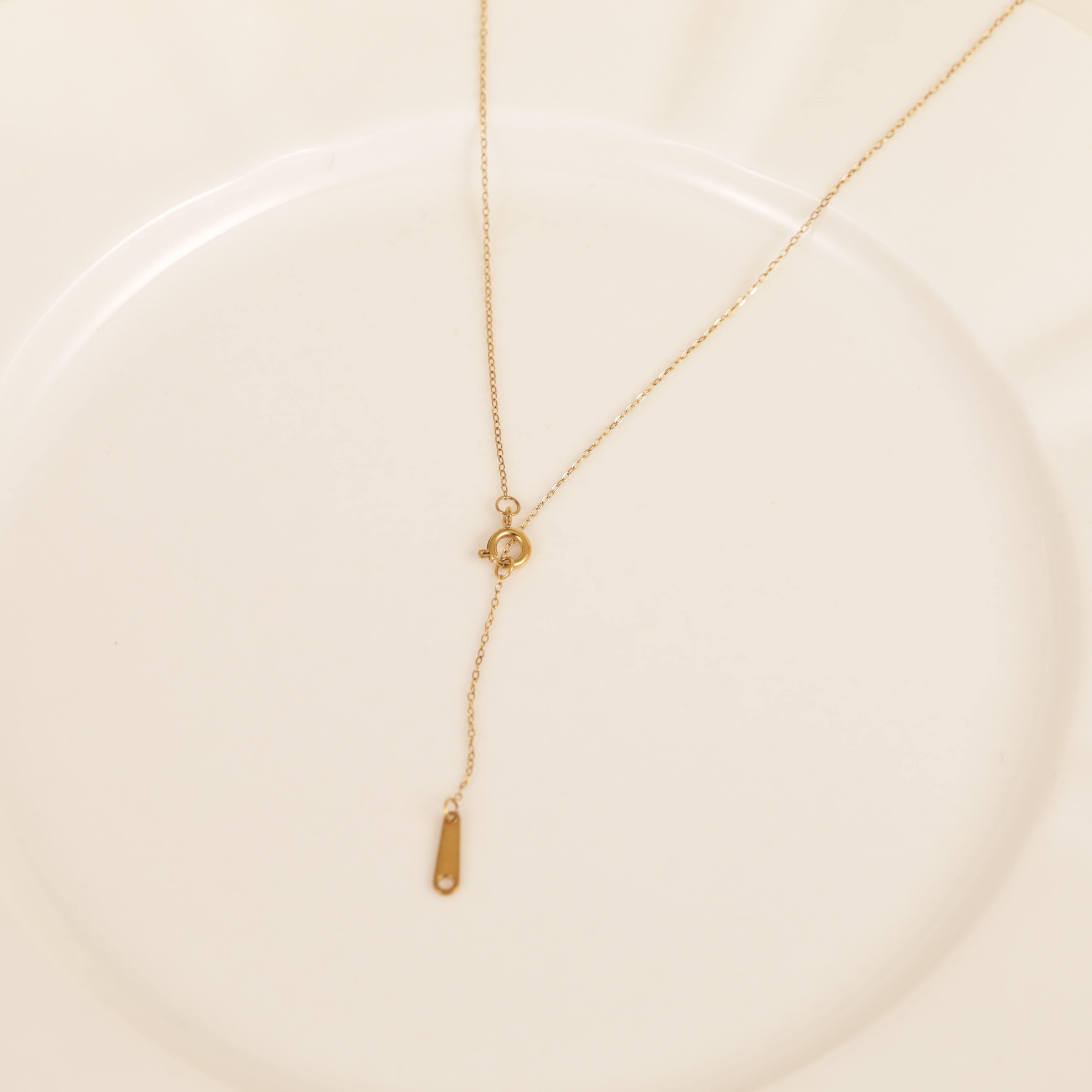 316L chérie ribbon necklace | apire