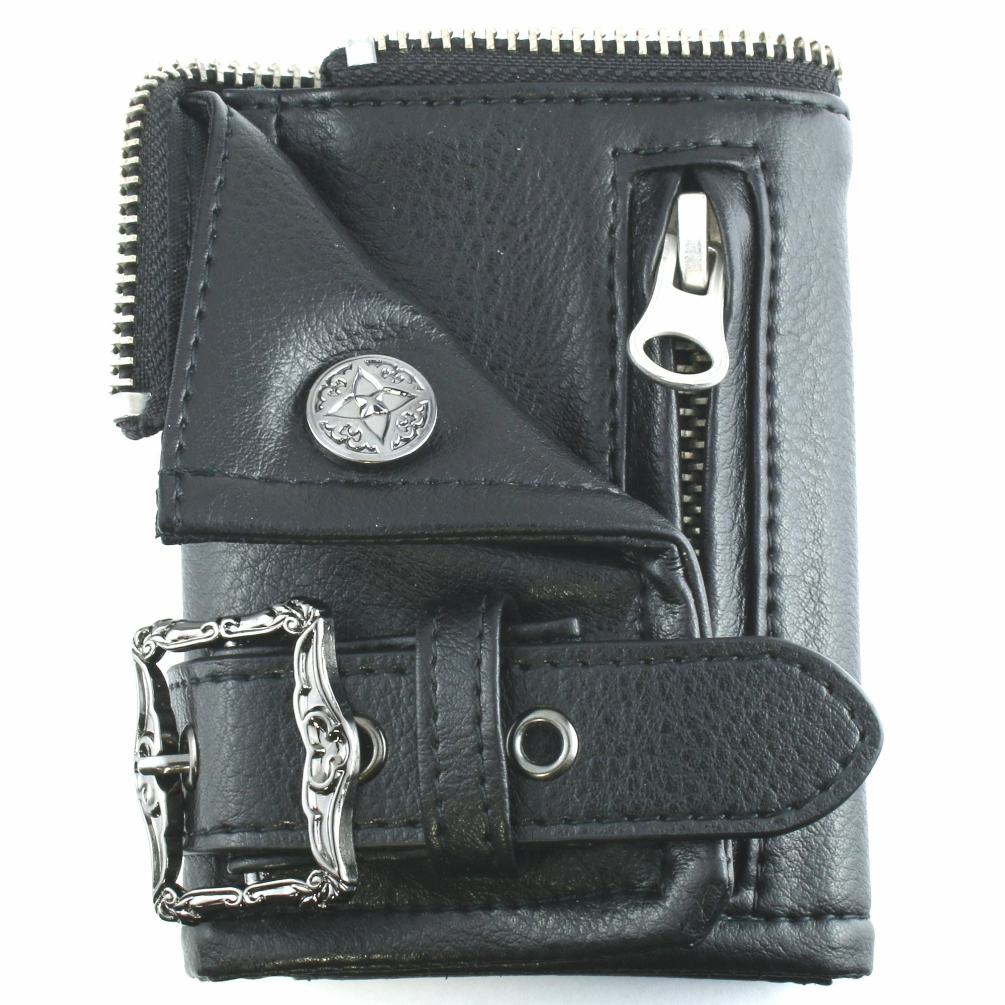 【キーホルダー売り上げランキング2位】本革ライダースキーケースウォレット ACLKC0009　Genuine leather riders key case wallet Jewelry Brand