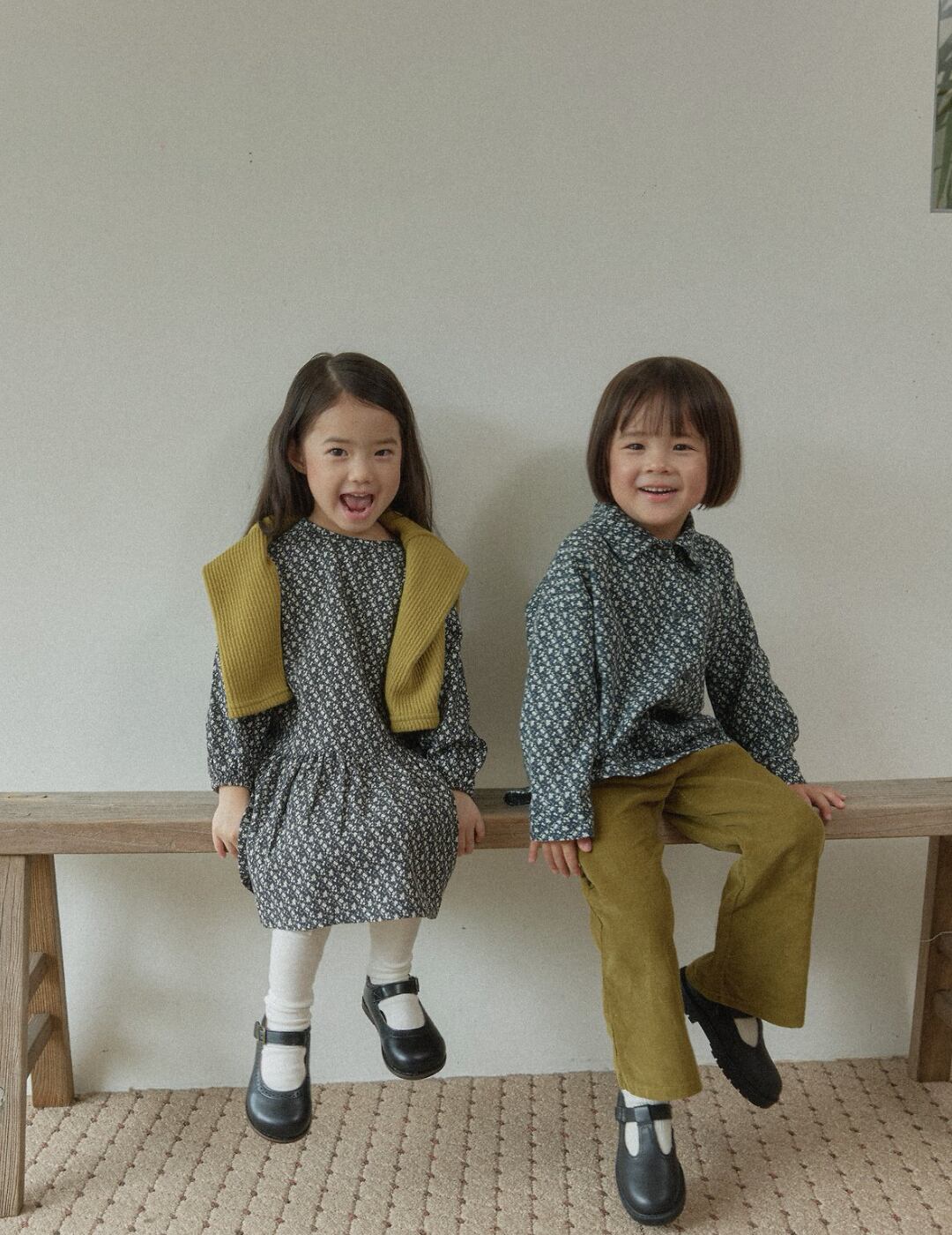 送料無料【予約】/ kids フローブラウス /lalaland