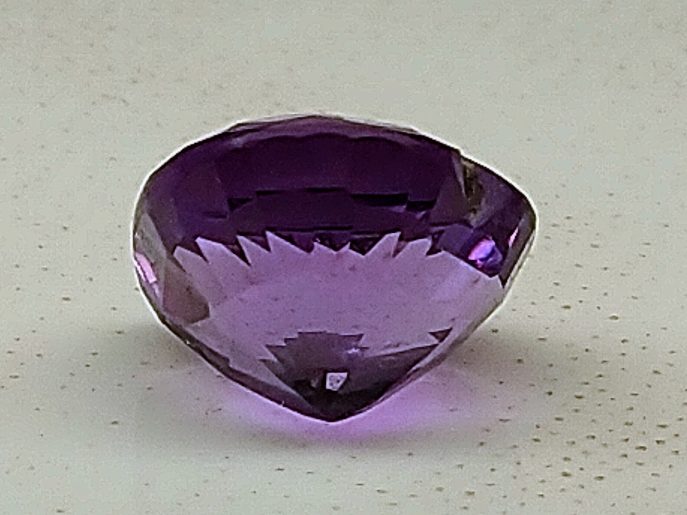 アメジスト(紫水晶)ハートカットルース1.5ct | SARAS アメジスト(紫水晶)ハートカットルース1.5ct | SARAS