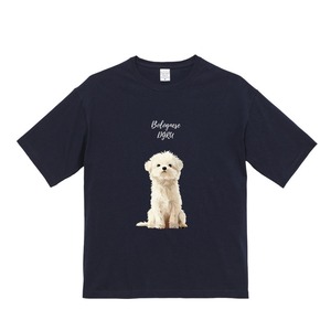 ボロニーズ　ビックシルエットTシャツ