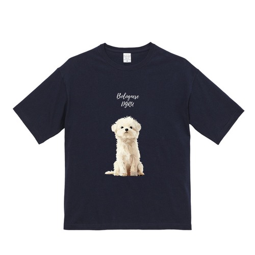 ボロニーズ　ビックシルエットTシャツ
