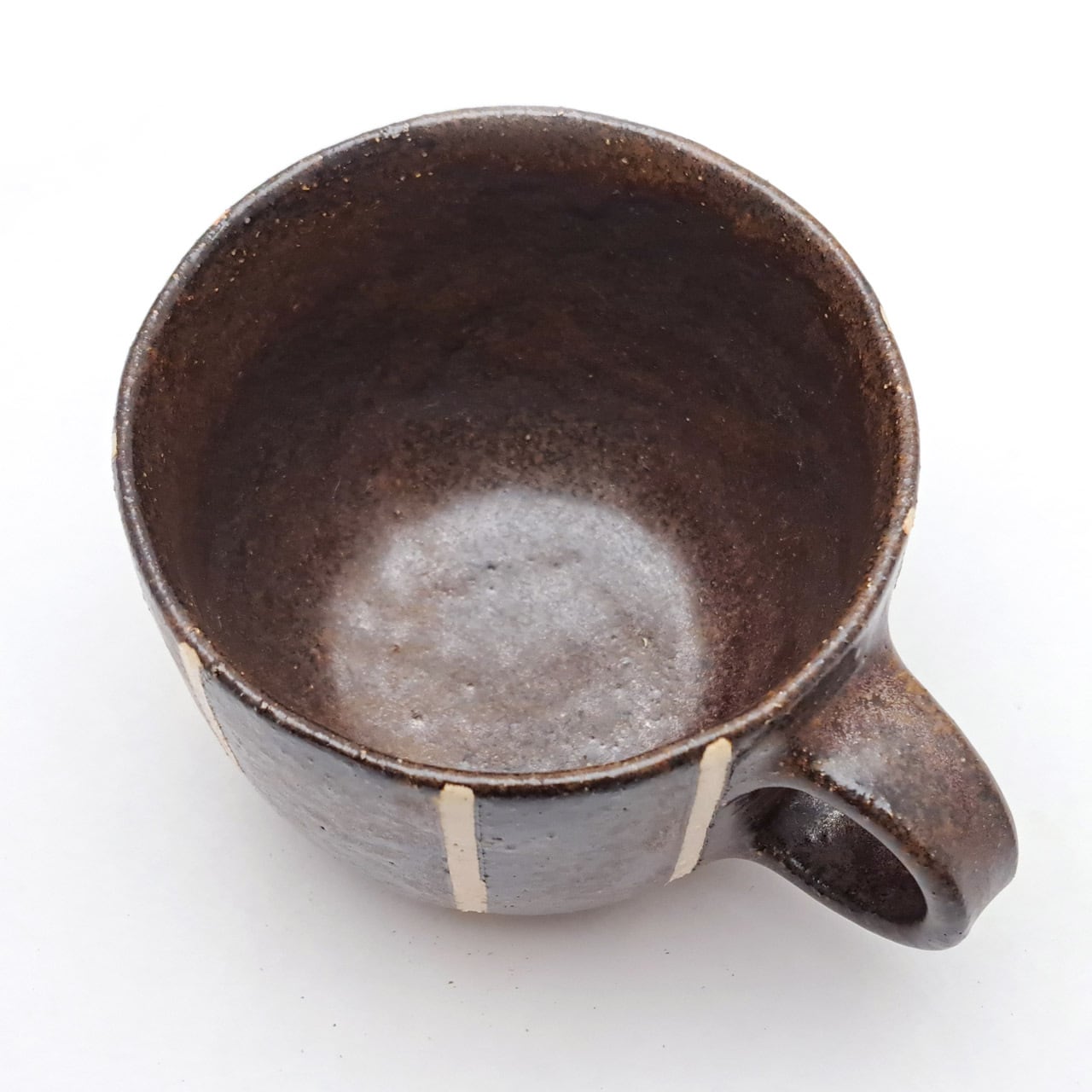 大野素子】マグカップ（茶 縦縞） | gallery&select shop 縁