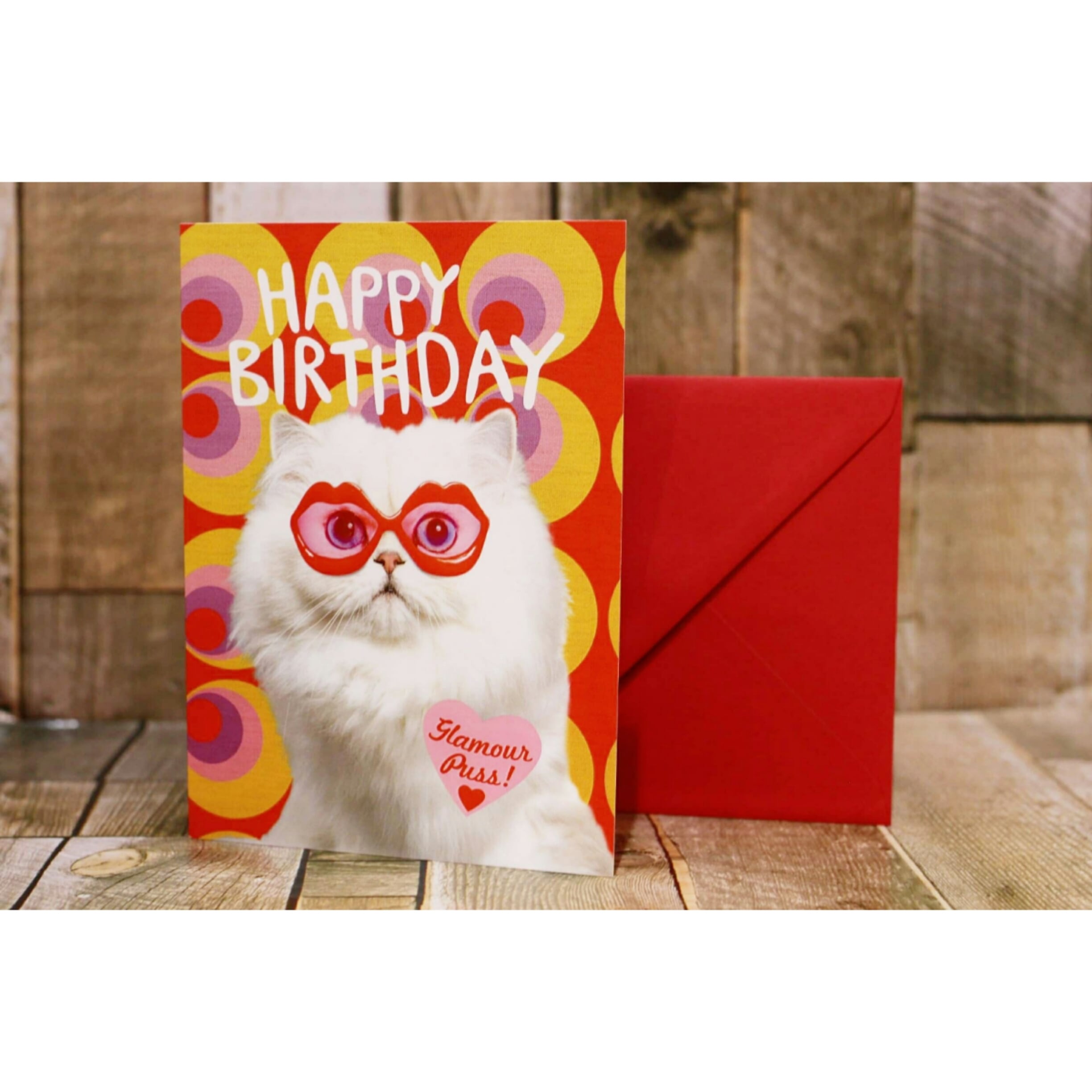 Happy Birthday グリーティングカード ネコ03 お誕生日おめでとう 浜松雑貨屋 C0pernicus C0pernicus コペルニクス 浜松雑貨屋